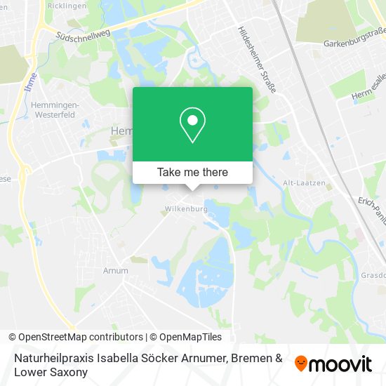 Naturheilpraxis Isabella Söcker Arnumer map