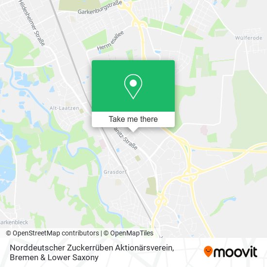 Norddeutscher Zuckerrüben Aktionärsverein map