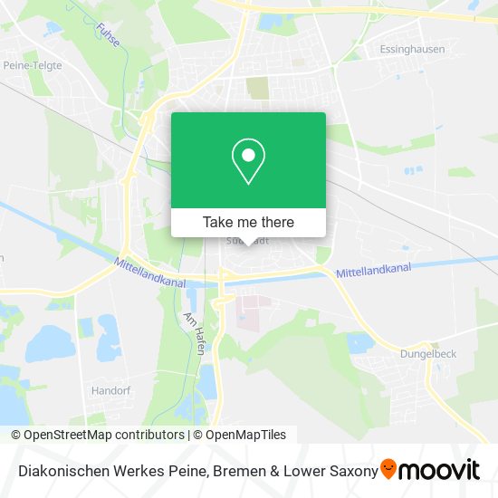Diakonischen Werkes Peine map