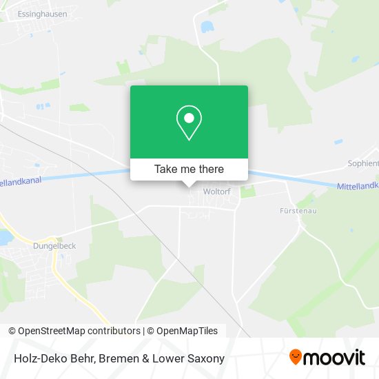 Holz-Deko Behr map