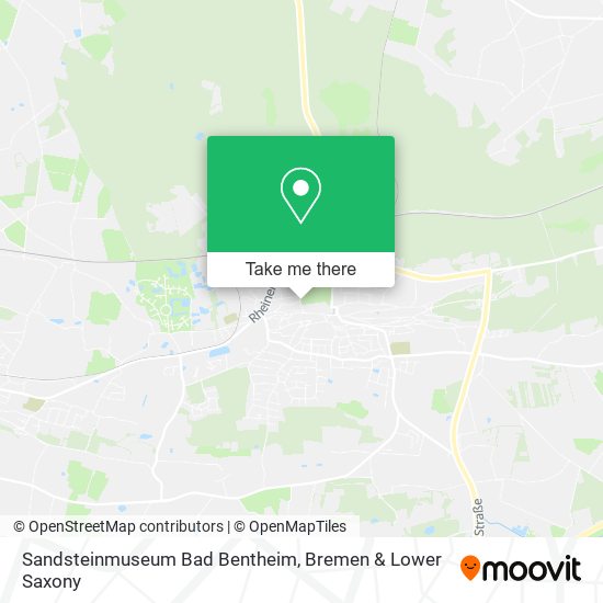 Sandsteinmuseum Bad Bentheim map