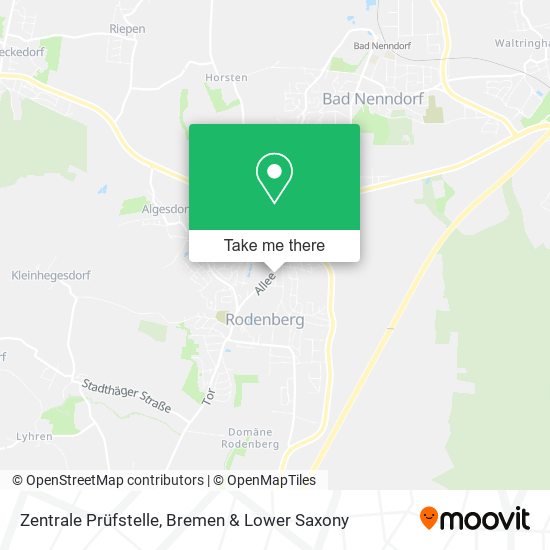 Zentrale Prüfstelle map