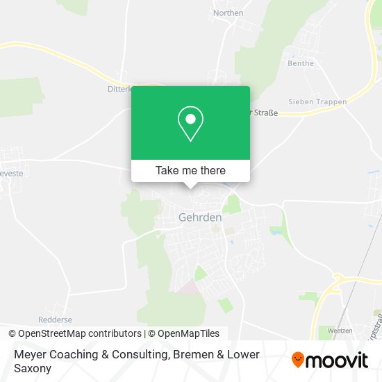 Meyer Coaching & Consulting map