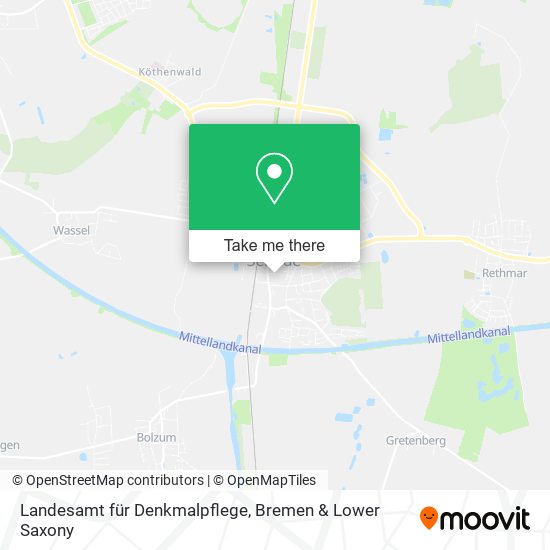 Landesamt für Denkmalpflege map