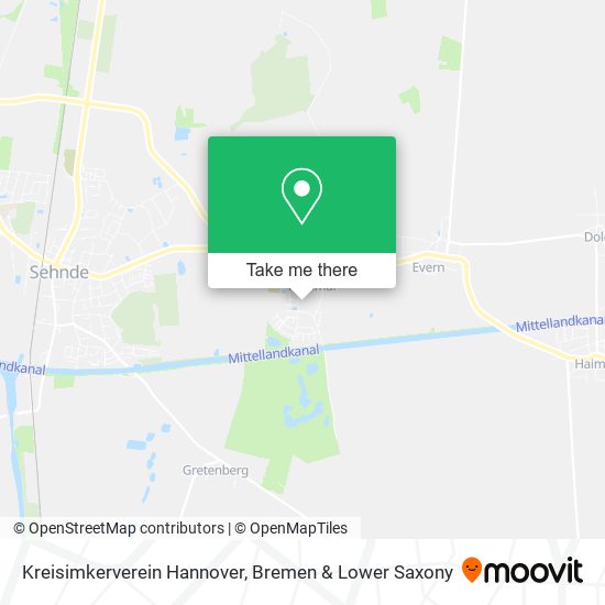 Kreisimkerverein Hannover map