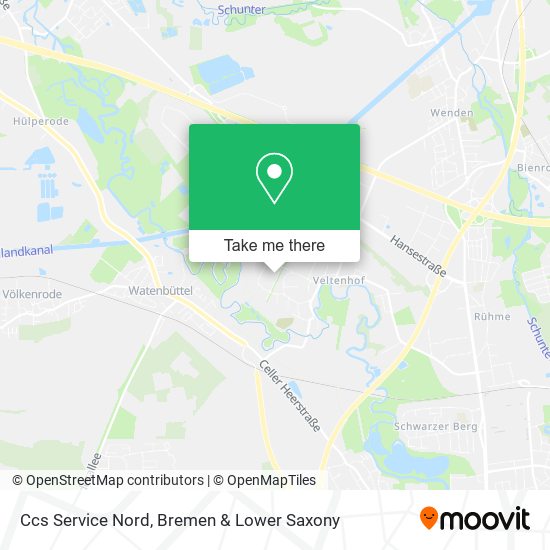 Ccs Service Nord map
