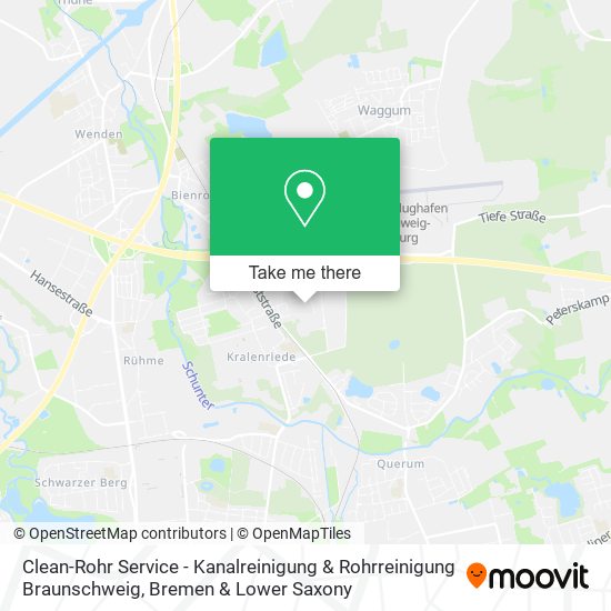 Clean-Rohr Service - Kanalreinigung & Rohrreinigung Braunschweig map