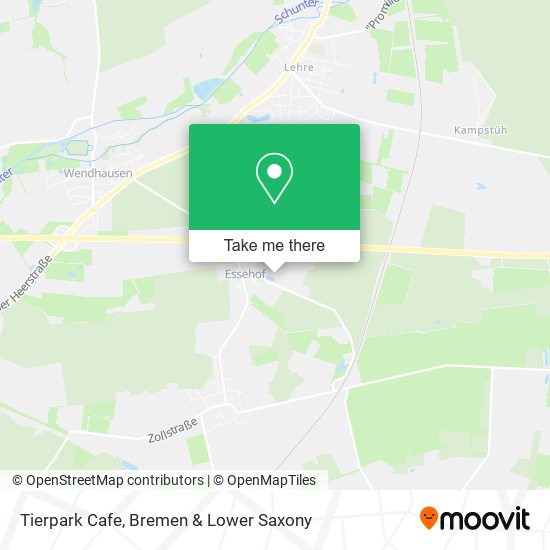 Tierpark Cafe map