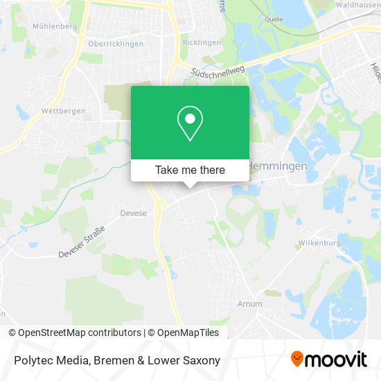 Polytec Media map
