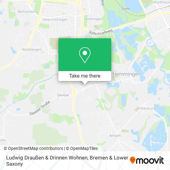 Ludwig Draußen & Drinnen Wohnen map