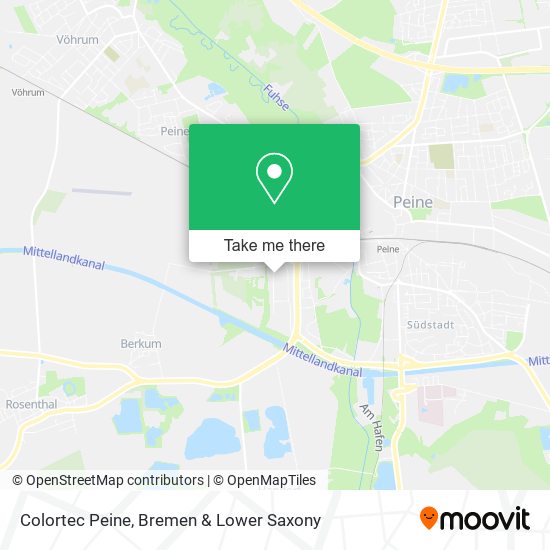 Colortec Peine map