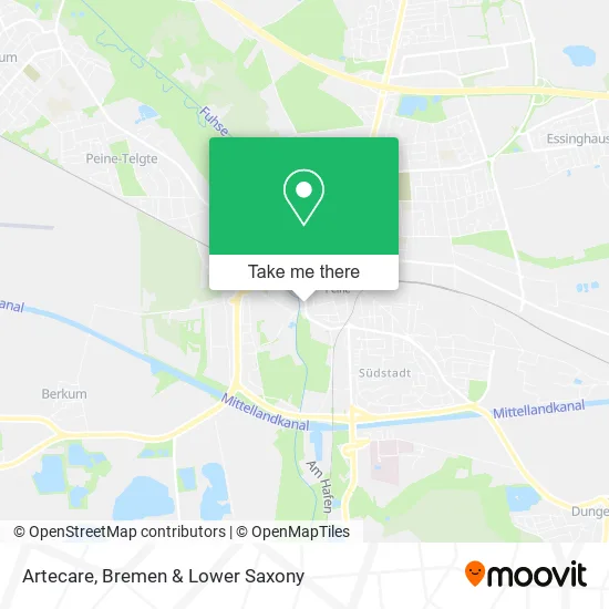 Карта Artecare