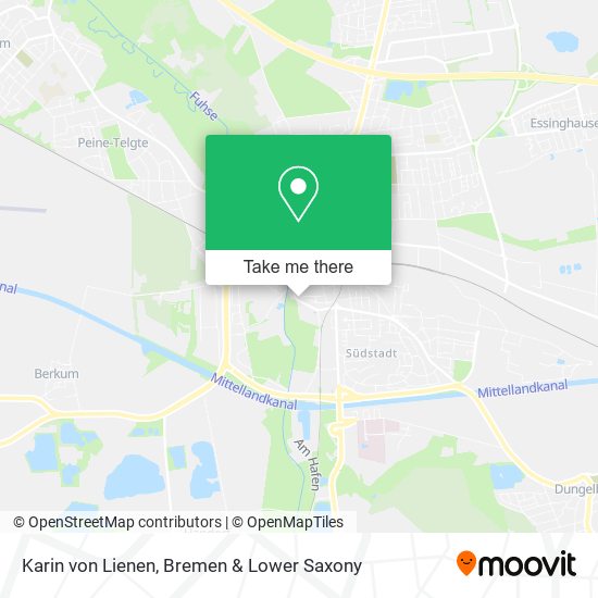 Karin von Lienen map