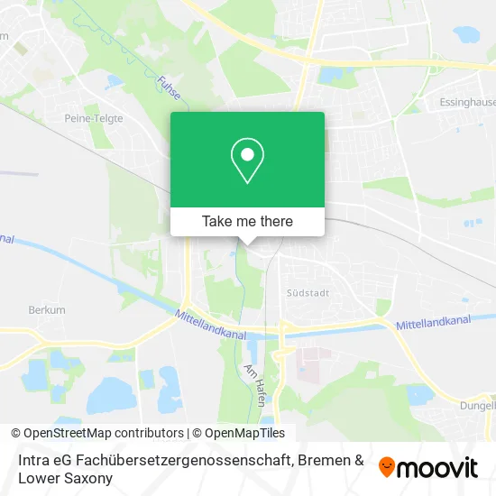 Карта Intra eG Fachübersetzergenossenschaft