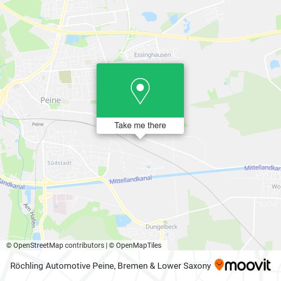 Röchling Automotive Peine map