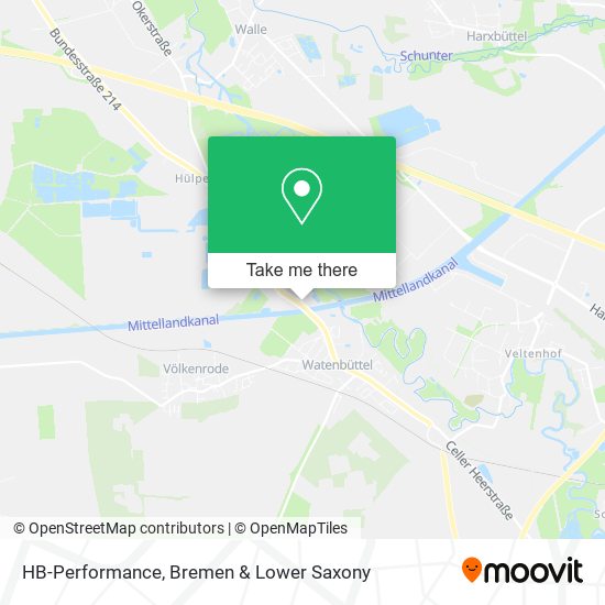 HB-Performance map