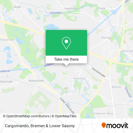 Cargomando map