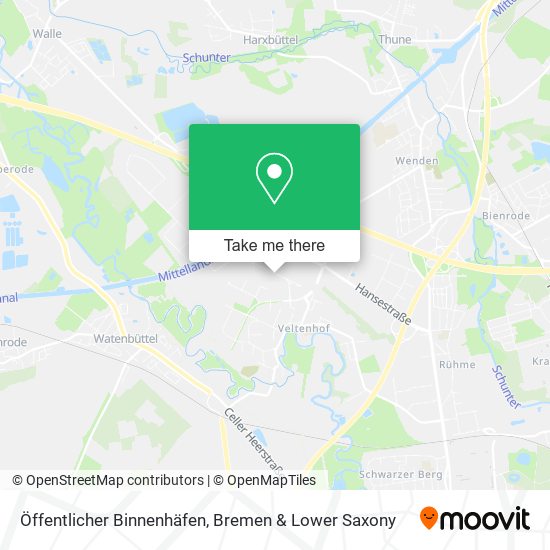 Öffentlicher Binnenhäfen map