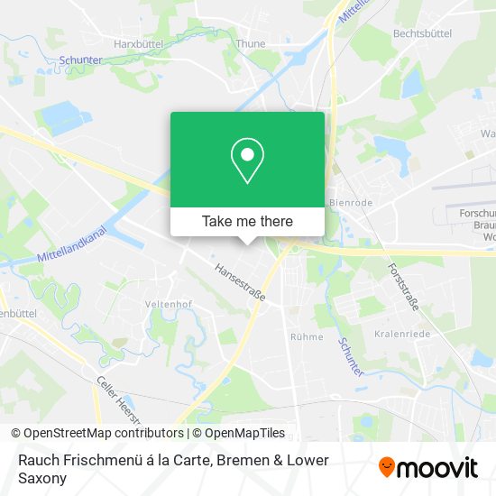 Rauch Frischmenü á la Carte map