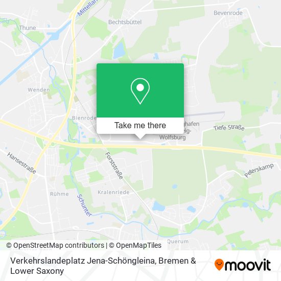 Verkehrslandeplatz Jena-Schöngleina map