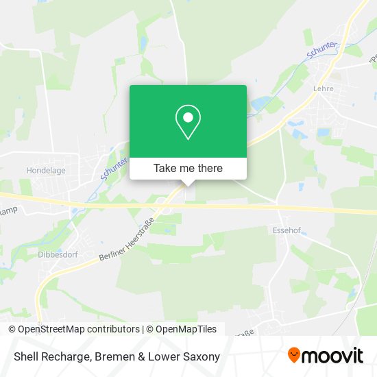 Shell Recharge map