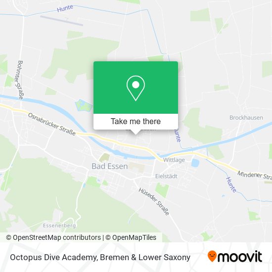 Octopus Dive Academy map
