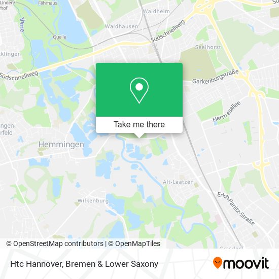 Htc Hannover map