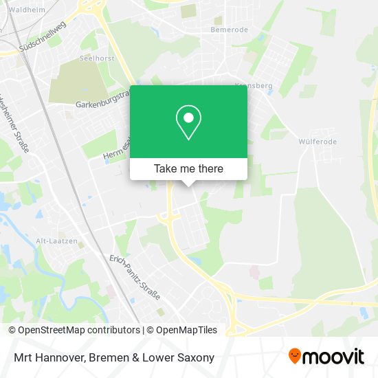 Mrt Hannover map