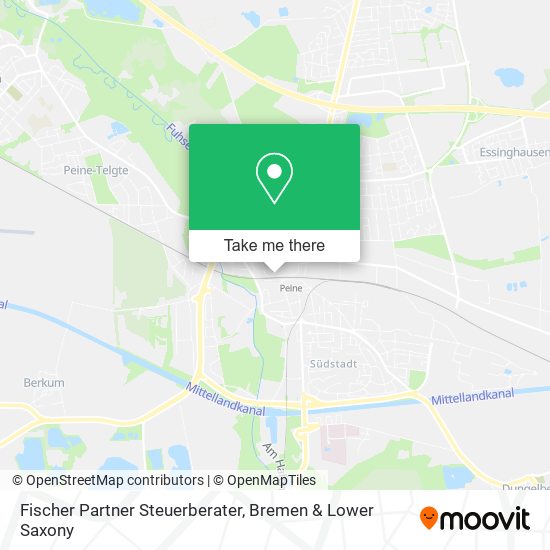 Fischer Partner Steuerberater map
