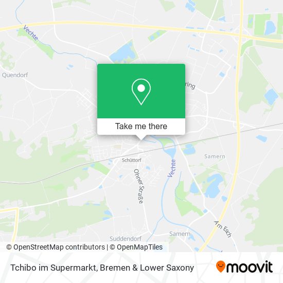Tchibo im Supermarkt map