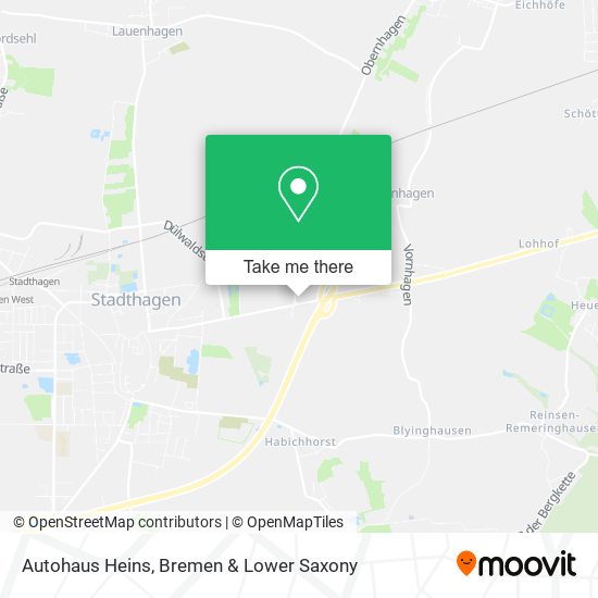 Autohaus Heins map
