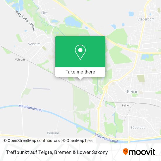 Treffpunkt auf Telgte map
