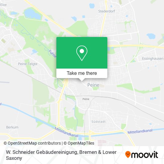 W. Schneider Gebäudereinigung map