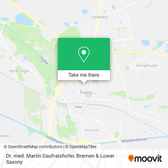 Dr. med. Martin Daufratshofer map