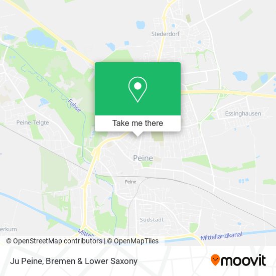 Ju Peine map