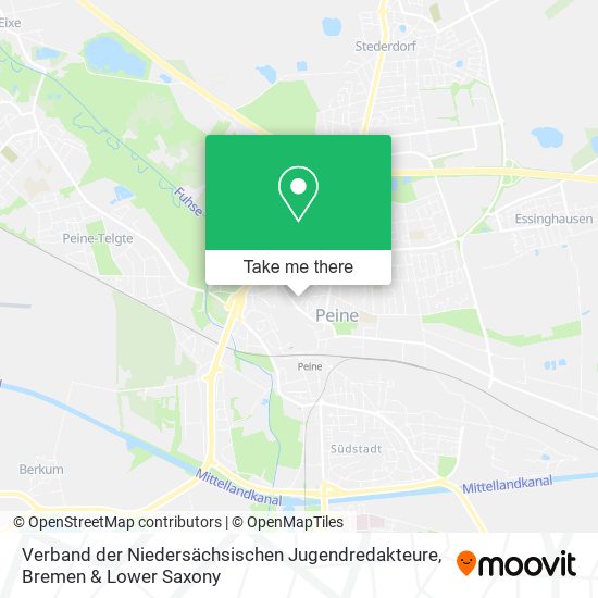 Verband der Niedersächsischen Jugendredakteure map