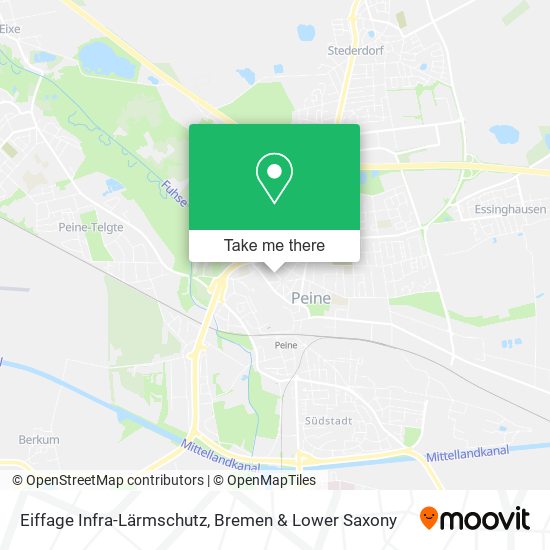 Eiffage Infra-Lärmschutz map