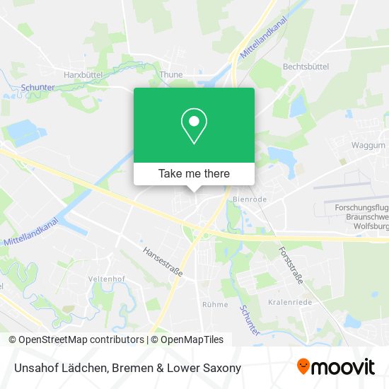 Unsahof Lädchen map