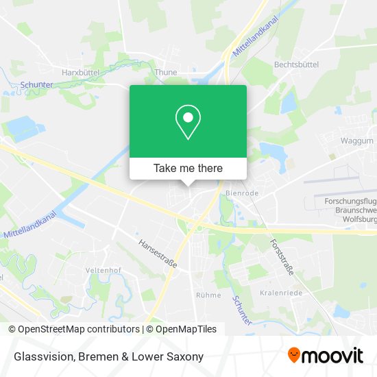 Glassvision map