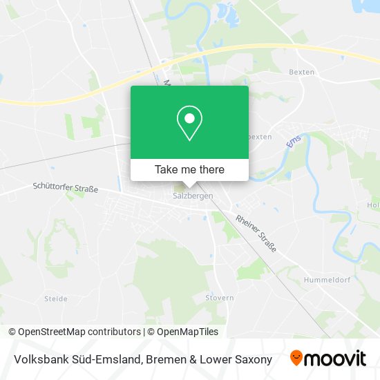 Volksbank Süd-Emsland map