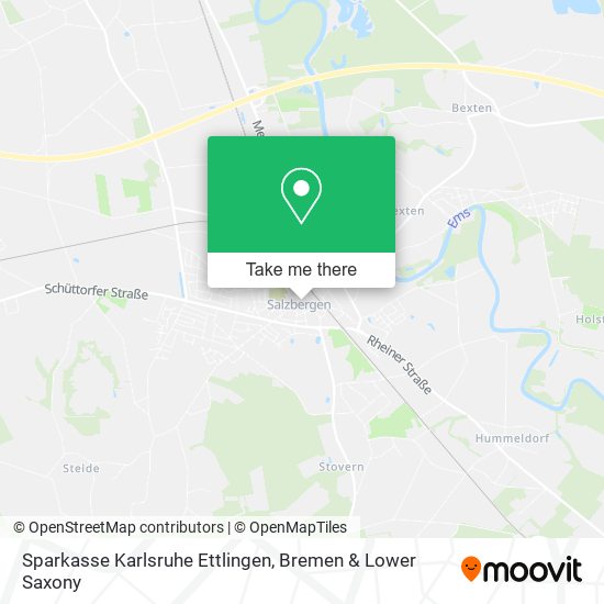 Sparkasse Karlsruhe Ettlingen map