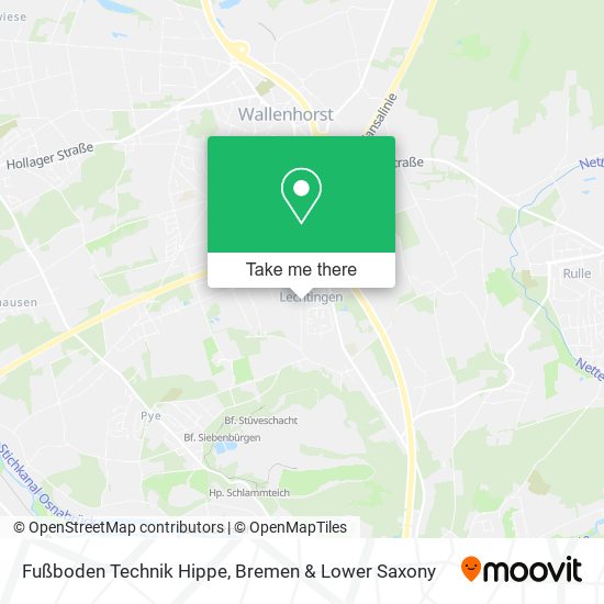 Fußboden Technik Hippe map