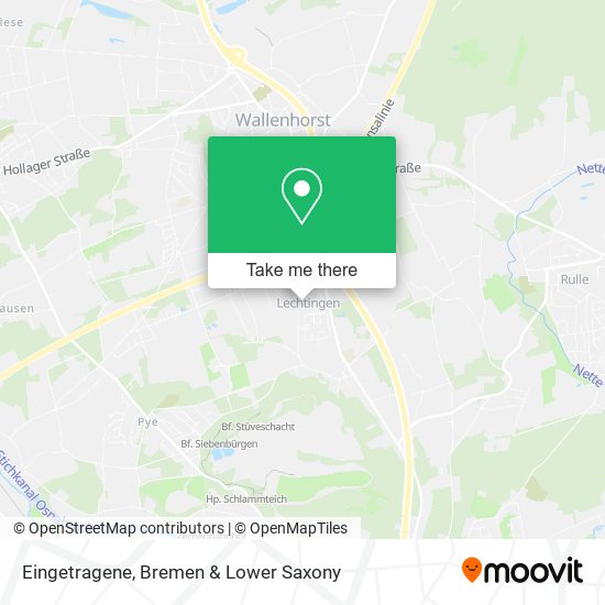 Eingetragene map