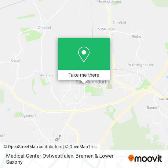 Medical-Center Ostwestfalen map