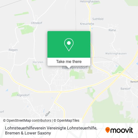Lohnsteuerhilfeverein Vereinigte Lohnsteuerhilfe map