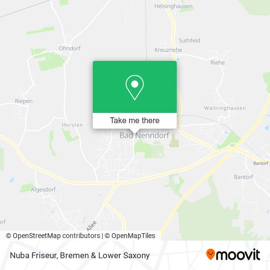 Nuba Friseur map