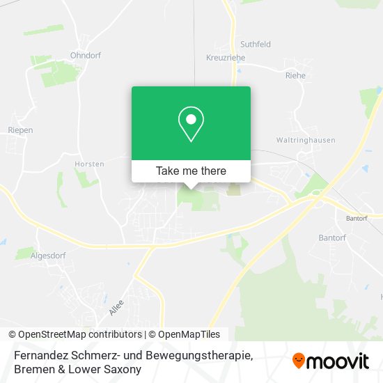 Fernandez Schmerz- und Bewegungstherapie map