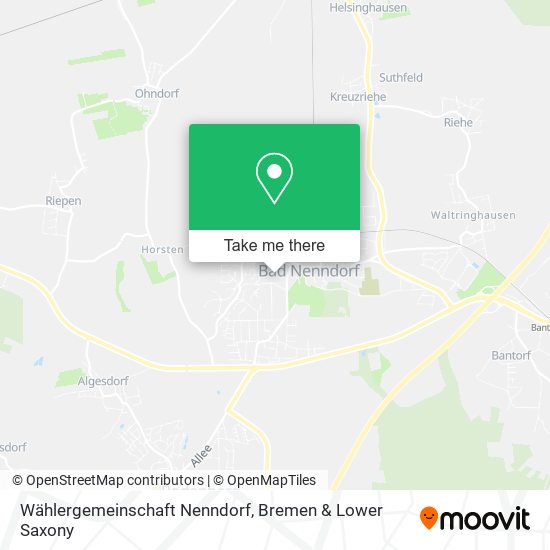 Wählergemeinschaft Nenndorf map