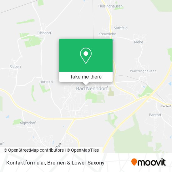 Kontaktformular map