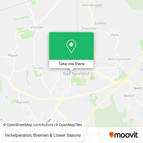 Hotelpension map